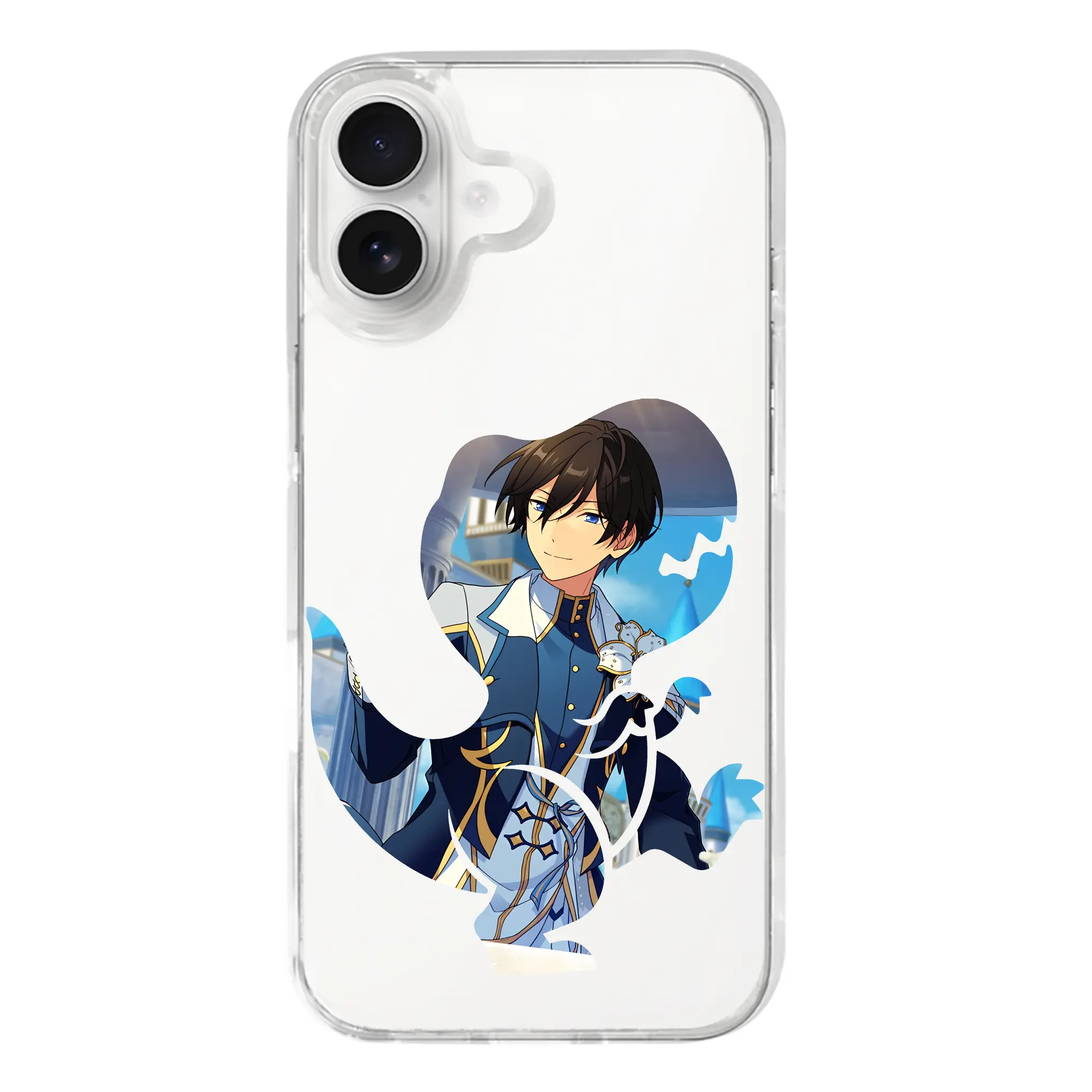 あんさん ぶる グッズ Trickstar 氷鷹北斗 - iPhone 17シリーズ 透明スマホケース – 薄型・耐衝撃・精密フィット保護カバー